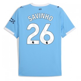 Goedkope Manchester City Savinho 26 Thuisshirt 2025-26